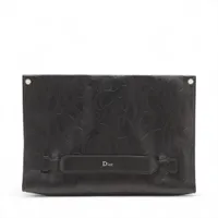 FENDI フェンディ FFズッカ PVC/レザー クラッチバッグ FENDI フェンディ ズッカ柄 クラッチバッグ セカンドバッグ