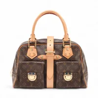 ヴィトン モノグラム マンハッタンGM M40025 ブラウン