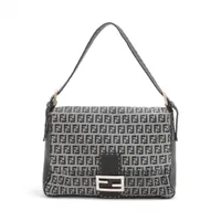 希少　未使用　FENDI ワンショルダーバッグ　キャンバス　レザー　ズッキーノ 楽天市場】【バッグ】FENDI フェンディ ズッキーノ ズッカ柄