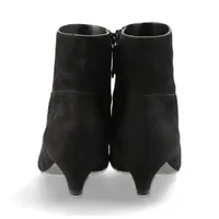 BALENCIAGA スエード ショートブーツ　36 バレンシアガ スエード ショートブーツ 36 レディース ブラック