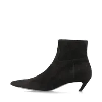 BALENCIAGA スエード ショートブーツ　36 バレンシアガ スエード ショートブーツ 36 レディース ブラック