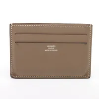 ◇エルメス◇シェブルミゾル/リミックス/カードケース/ブランド/刻印:□N エルメス リミックス シェブルミゾル カードケース ブラック
