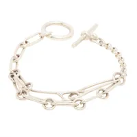 エルメス シェーヌダンクル パンク ブレスレット ST 925 17.7g