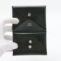 エルメス カルヴィデュオ ボックスカーフ HERMES カルヴィデュオボックスカーフ黒