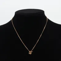 サンローラン YSLモノグラムツイスト ネックレス GP ゴールド