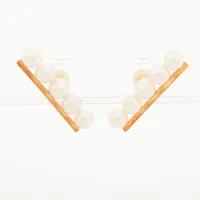 にこちゃん丸　タサキ バランスプラス パール ピアス 750　証明書付属 にこちゃん丸様専用 タサキ バランスプラス パール ピアス 750