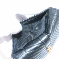 サンローラン モノグラム YSL レザー コインケース ブラック