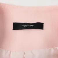 ヨーコチャン ウール コート 36 レディース ピンク YCC-522-170