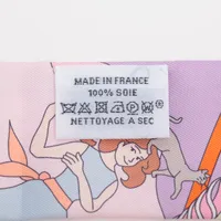 エルメス＊ツイリー＊ピンク＊スカーフ＊カレ HERMES (エルメス) ツイリーレクレアポア スカーフ ピンク