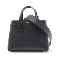 ✨美品✨バーバリー ハンドバッグ ノバチェック キャンバス レザー ミニトート◇ BURBERRY - 【中古】 バーバリー ハンドバッグ キャンバス