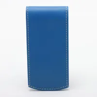 ゴヤール PVC×レザー キーケース ブルー A3851573｜中古ブランド品