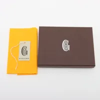 ゴヤール PVC×レザー キーケース ブルー A3851573｜中古ブランド品