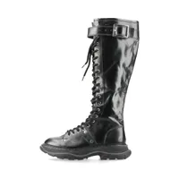 アレキサンダーマックイーン レザー ロングブーツ 37 レディース