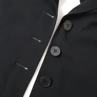 HERMES 25AW 海外限定 レディース ジャケット コットン ブラック HERMES(エルメス) マルジェラ期ジャケット ブラック サイズ 40