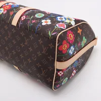 LOUIS VUITTON - ルイヴィトン LOUIS VUITTON キーポル・バンドリエール 45 M14182 モノグラム 村上隆 LV×TK ショルダーバッグ 旅行バッグ カバン 2WAYバッグ  ボストンバッグ モノグラムキャンバス ブラウン 未使用 Louis Vuitton ×村上隆コラボ ◇ キーポル バンドリエール 45
