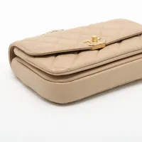 シャネル マトラッセ ラムスキン 2WAYショルダーバッグ トップ