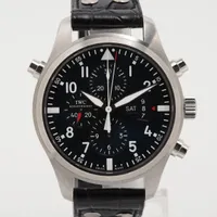 IWC パイロット クロノグラフ iw377704 IWC パイロットウォッチ クロノグラフ ブレス IW377704 正規品
