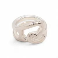 エルメス　シェーヌダンクル　パンク　リング　50 エルメス シェーヌダンクル パンク リング 50 925 11.6g