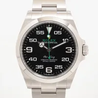 ロレックス エアキング 126900 SS SS AT 黒文字盤