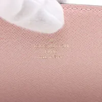 【極美品】ルイヴィトン　モノグラム　ポルトフォイユエミリー　ローズバレリーヌ ヴィトン モノグラム ポルトフォイユエミリー M61289 ローズバレ