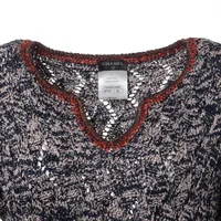 シャネル ココボタン P40 レーヨン ワンピース 38 レディース マルチ