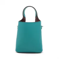 ドアラグッズ トッズ マイクロ Tタイムレス レザー 2WAYハンドバッグ グリーン