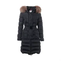 aya♡週末限定お値下げ  モンクレール  モカ   ブラック  サイズ1 MONCLER モンクレール ダウン ダウンジャケット ダウンコート