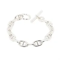 エルメス シェーヌダンクル チャーム 925 24.9g シルバー キーリング