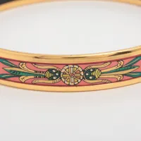 HERMES エルメス エマイユ バングル ピンク 楽天市場】エルメス HERMES ブレスレット バングル エマイユ