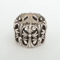 シルバー925 クロスボールリング　15号 Chrome Hearts - クロムハーツ NAIL CRSBALL/ネイルクロスボール