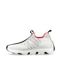 グッチ×バンズ レザー スリッポン 27cm メンズ レッド×ブラック 721278