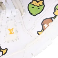 ルイヴィトン × NIGO LV トレイナーライン スニーカー BM0281 ヴィトン×NIGO LVトレイナーライン 21年 レザー スニーカー 9