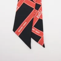 エルメス ツイリー ボルデュックリボン ツイリー シルク
