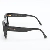 新品 ブラック スクエア サングラス- 819603_J0740_1012_001_100_0000