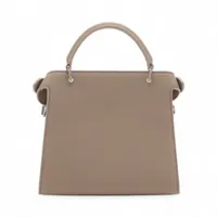 超希少美品ベージュ レザー ハンドバッグ*~~ ミチノ パリ ルテス ミニ レザー 2WAYハンドバッグ ベージュ