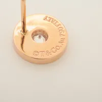 ティファニー 1837 サークル ダイヤ ピアス 750(PG) 2.5g