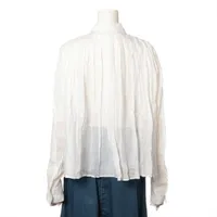 JILSANDER リネン　シャツ　ドロップショルダーシャツ　34 白シャツ JILSANDER リネン シャツ ドロップショルダーシャツ 34 白シャツ 楽天