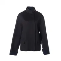 エルメス カシミヤ ジャケット 36 ブラック 栄】【HERMES】エルメス ブルゾン アウター サイズ36 カシミヤ