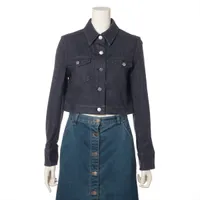 フォクシーニューヨーク コットン デニムジャケット 40 レディース