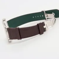 ロレックス 1908 52506 PT PT×革 AT アイスブルー文字盤