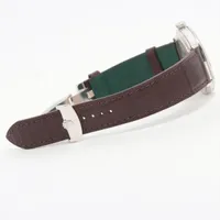 ロレックス 1908 52506 PT PT×革 AT アイスブルー文字盤