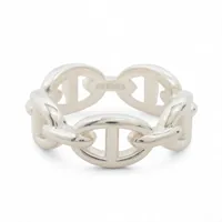 エルメス リング シェーヌダンクルアンシェネ TGM Ag925 #48 HERMES エルメス シェーヌダンクル アンシェネTGM リング AG925