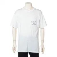 最終セール　新品未使用　ヴィンテージ　ディオール　Tシャツ　黄緑　タグ付き 古着 80s Zig-Zag 「Let's Get Stoned」 カラフル ミラー 鏡