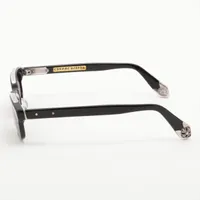 クロムハーツ LOWRIDER サングラス プラスチック ブラック×シルバー