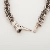 アクセサリー ChromHearts PAPER CHAIN 8inch Authentic [Chrome Hearts] PAPERCHAIN LARGE BRACELET 8” | eBay