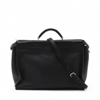 fiona専用 ピーカブー ISeeU スモール カーフレザー ブラック | Fendi