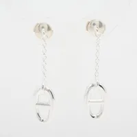 エルメス シェーヌダンクル パンク ピアス(両耳用) 925 7.4g