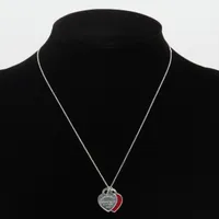ティファニネックレス リターントゥハート　ダブル　シルバー925 レディース 楽天市場】美品△TIFFANY&Co. ティファニー リターントゥ