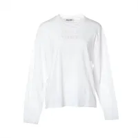 ミュウミュウ ドロップショルダー 長袖 Mサイズ コットン ミュウミュウ ドロップショルダー 長袖 Mサイズ コットン miu