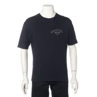 ディオールオム アトリエ ロゴ コットン Tシャツ S メンズ ブラック